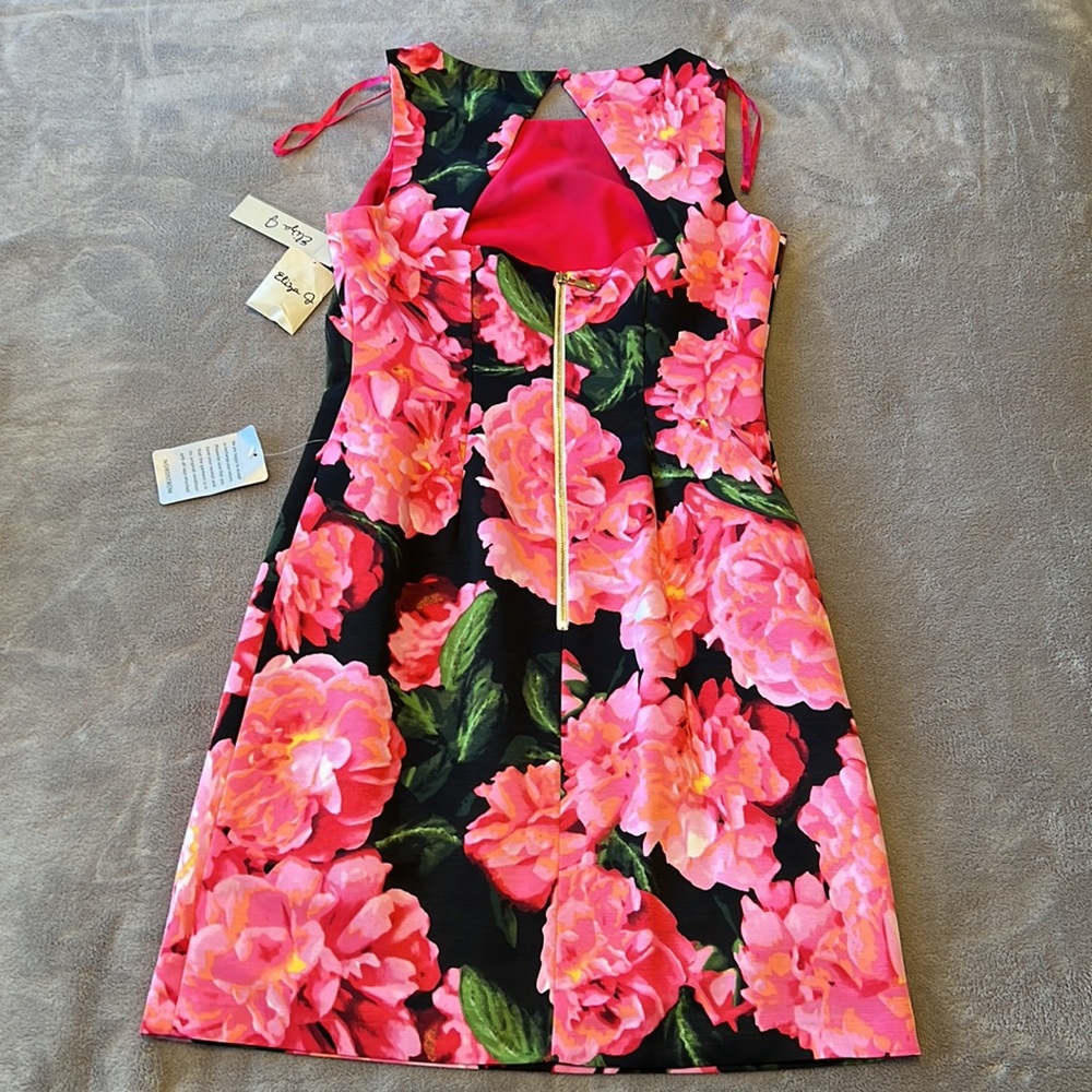 NEW Eliza J Floral A-Line Sleeveless Sheath Dress - Picture 12 of 16